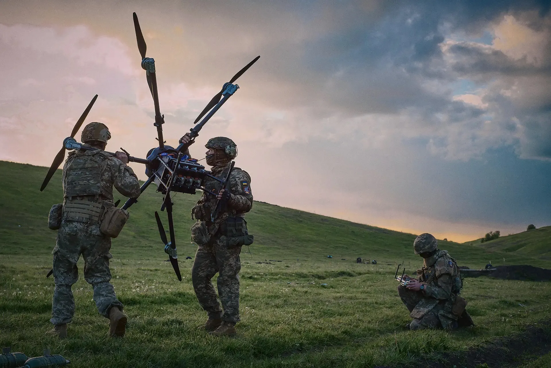 Video: Sapsan operators destroyed six pieces of enemy equipment