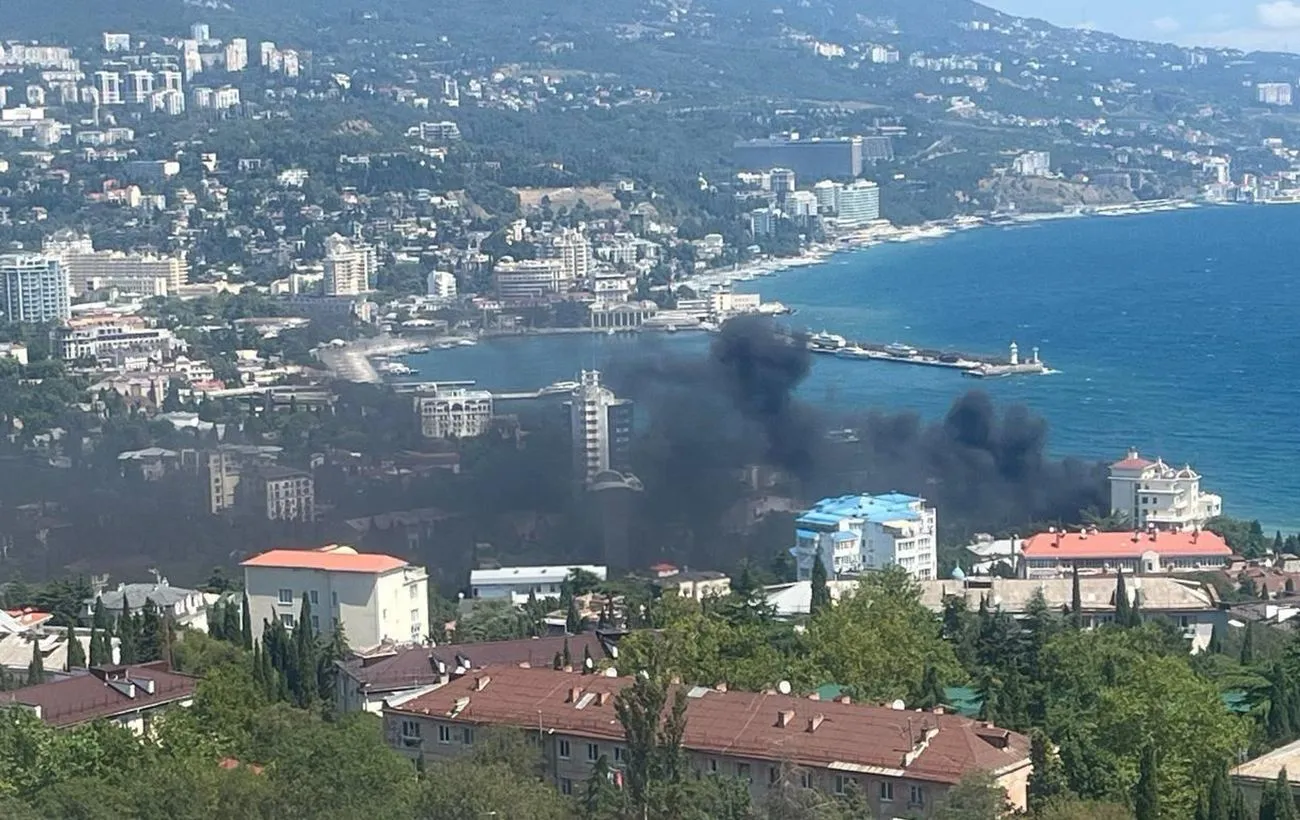 Video: Marine Drones Attacked the Port in Yalta