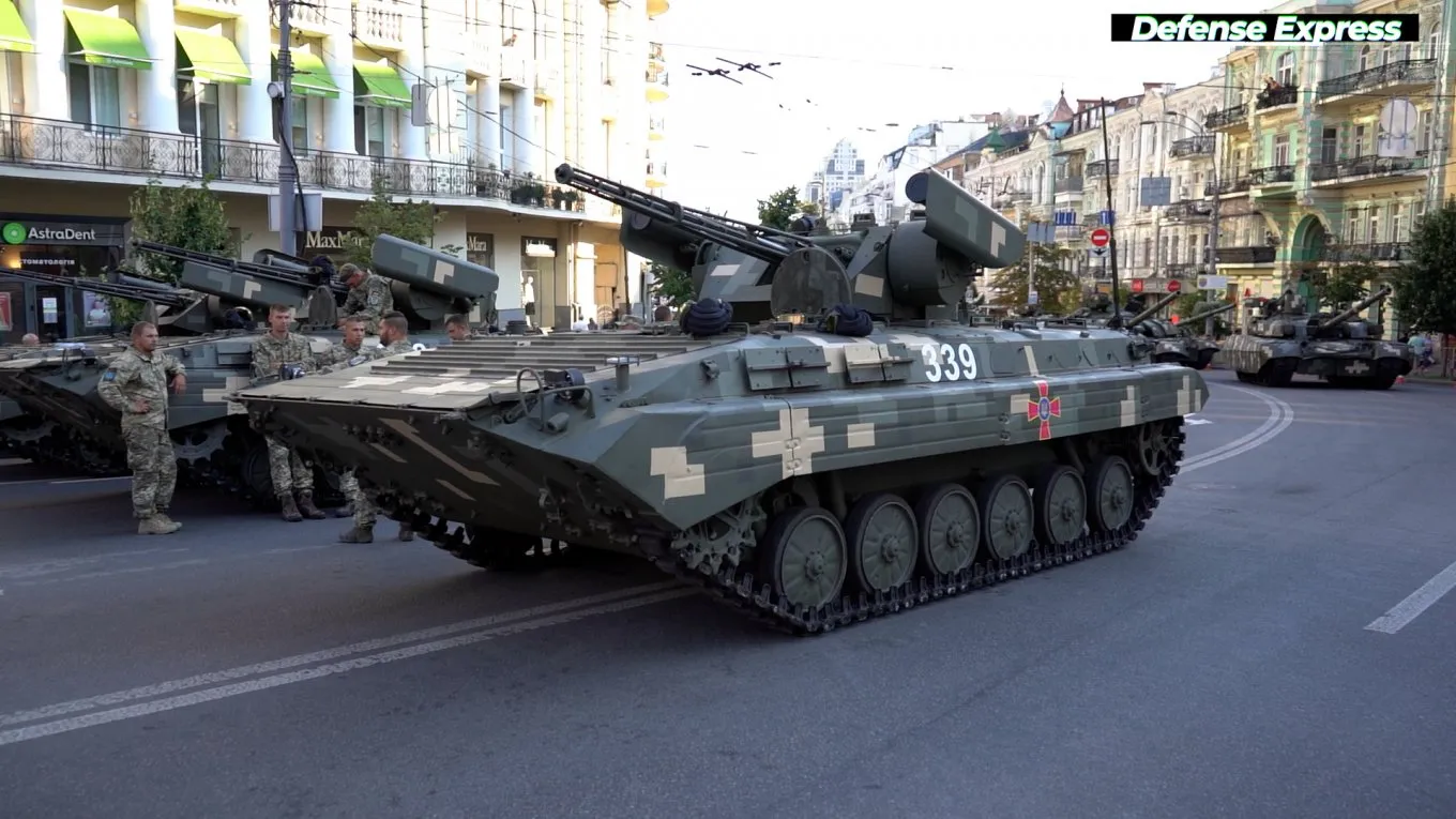 Українські БМП отримали іспанський бойовий модуль Guardian 30