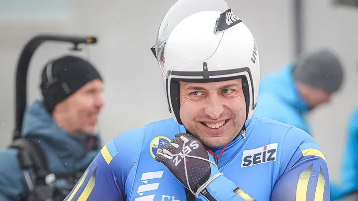 Андрій Мандзій здобув золото Кубка націй із санного спорту в Обергофі