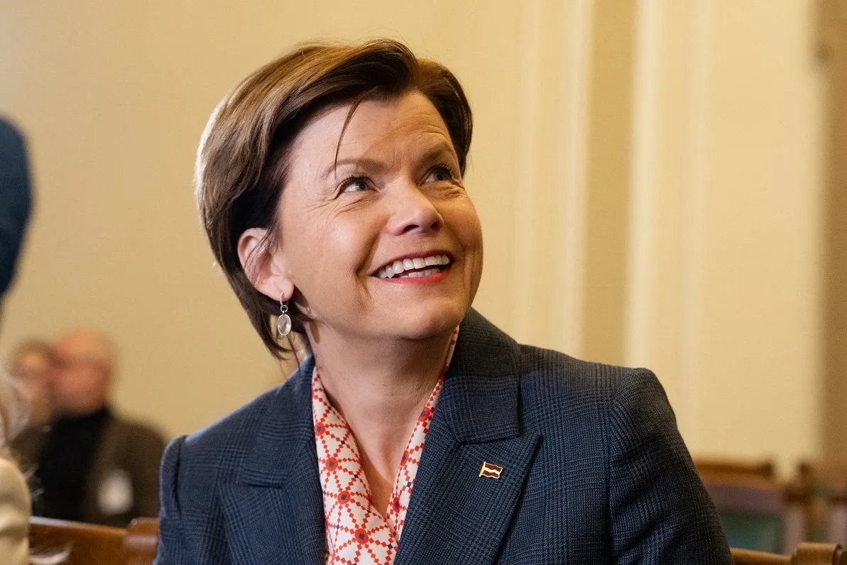 Глава МЗС Латвії під час атаки РФ на Київ перебувала в укритті