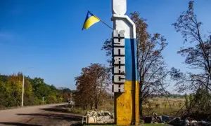 Обломки вражеских дронов упали на территорию парка и детского сада в Киеве