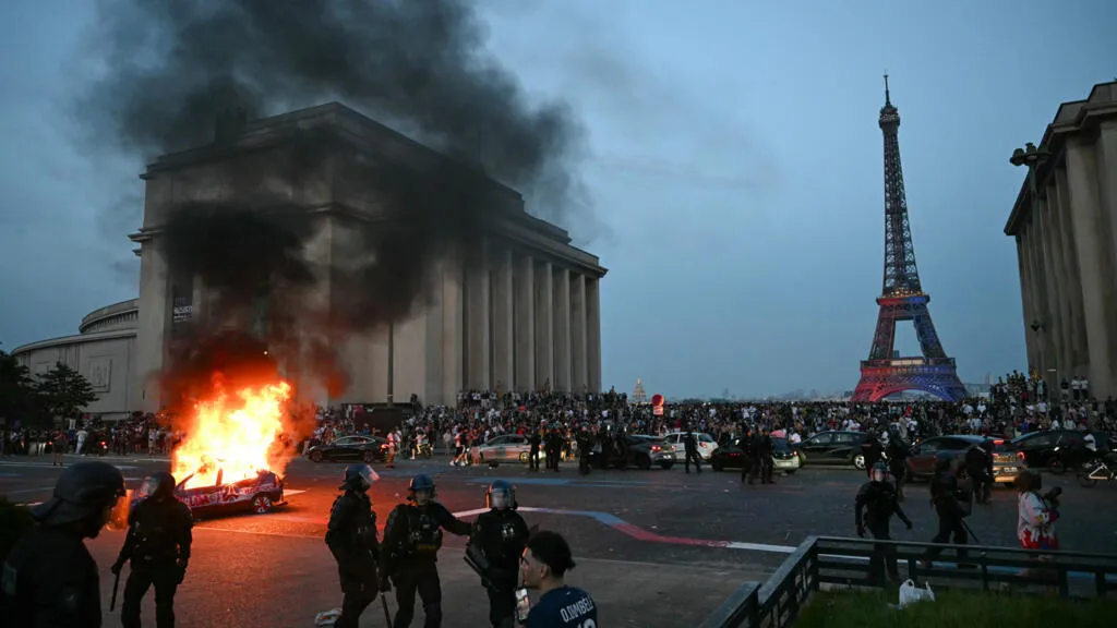 Nearly 800 rioters were arrested in France after the Champions League final