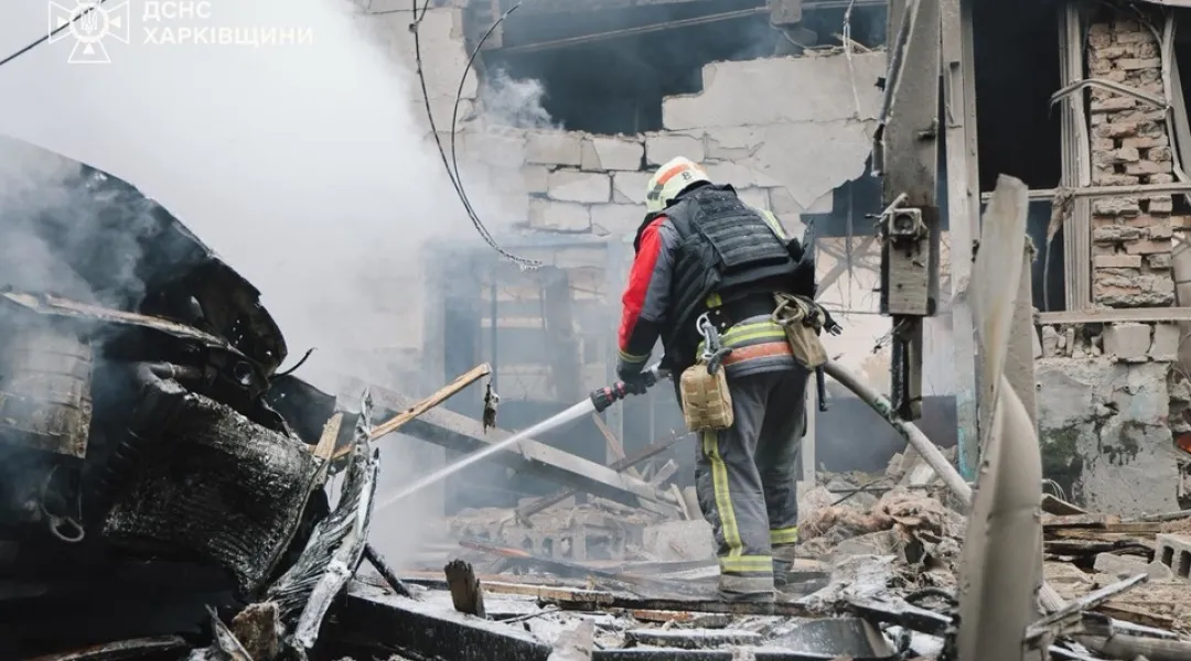 рф вдарила по передмістю Харкова керованою авіабомбою