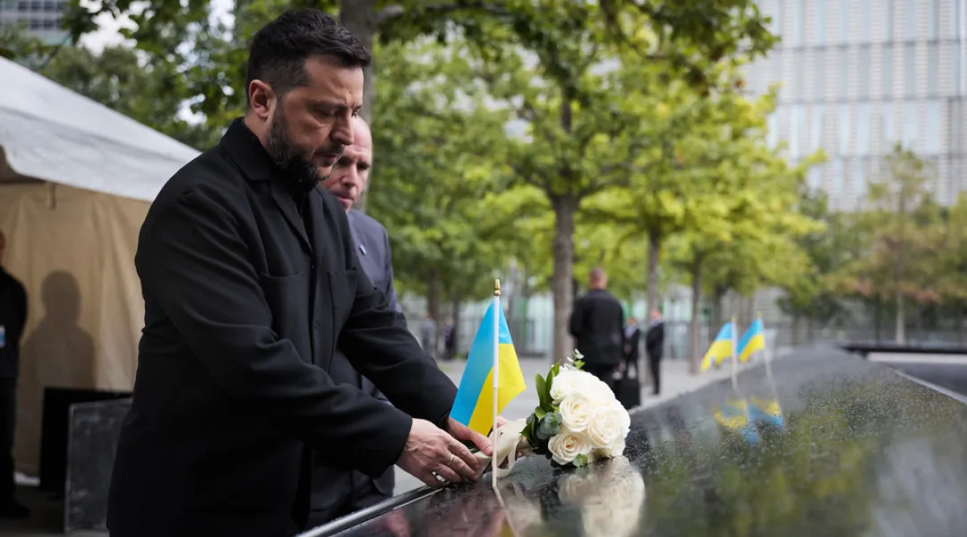 Зеленський у Нью-Йорку вшанував пам’ять жертв теракту 11 вересня