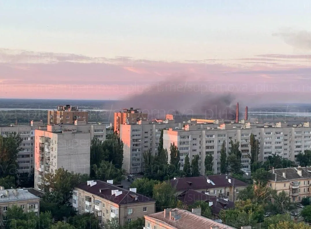 З'явилися кадри наслідків удару Flamingo по заводу Титан-Барікаді у російському Волгограді