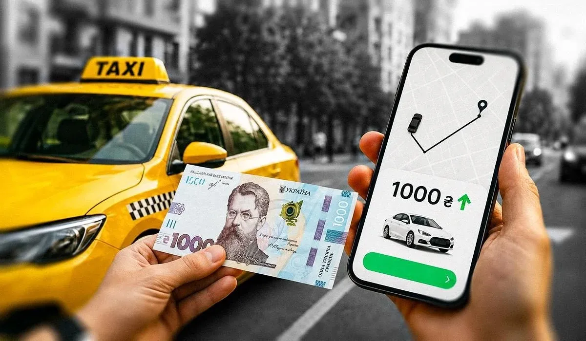Uklon та Bolt фіксують зростання попиту на таксі в Києві під час тривалих повітряних тривог