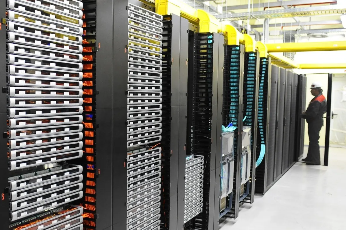 Satellite images have captured damage to Yandex's data center in Russia