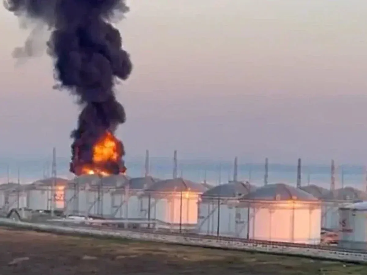 Defense forces struck the "Tamanneftegaz" oil terminal, enemy command posts, and warehouses