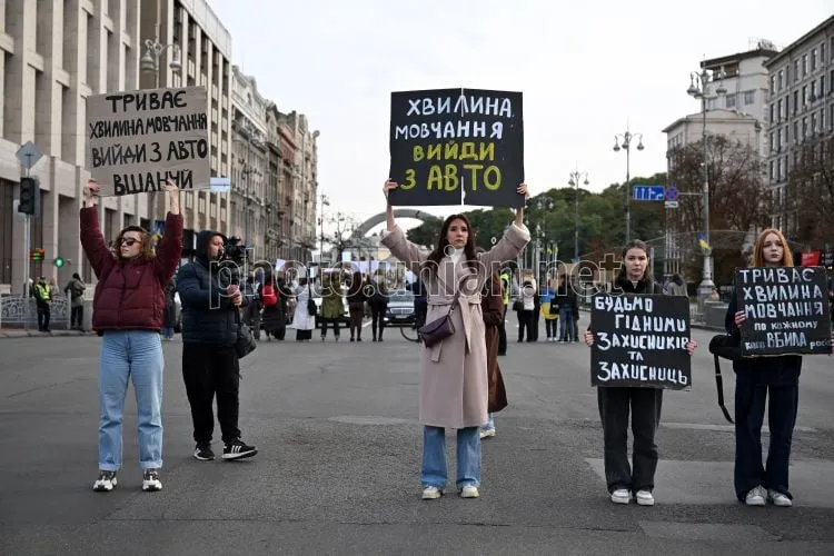 У Києві заступниця КМДА блокує проведення хвилини мовчання на Хрещатику