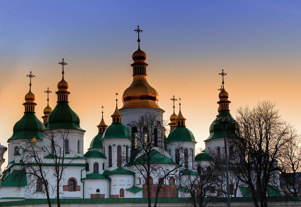 Twenty-eight seismic sensors have been installed at St. Sophia Cathedral in Kyiv to protect the historic site