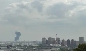 Video: An explosion was heard in Damascus near the hotel where Macron was staying