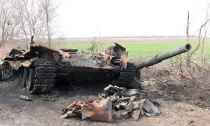 A Russian nighttime attack on Kyiv claimed the life of a man; his 16-year-old son lost an arm