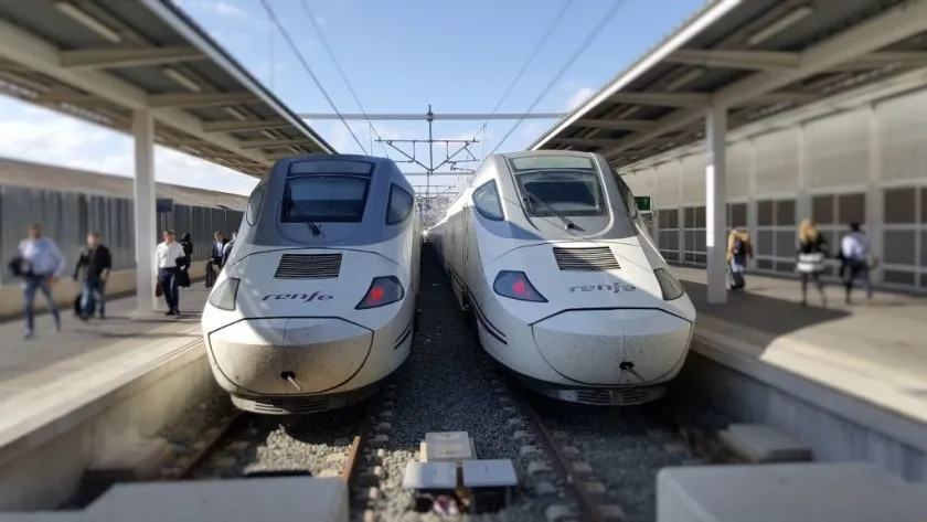 Trains between Madrid and Barcelona were suspended due to a fire in Spain