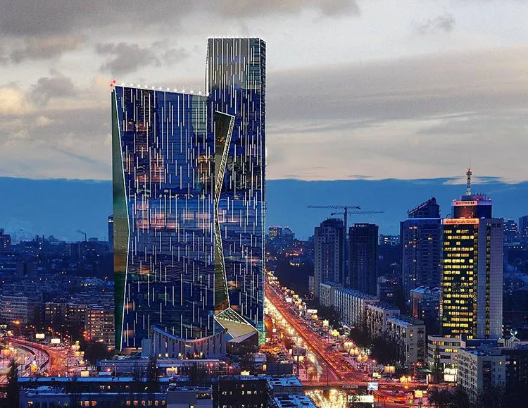 Незавершений Sky Towers у Києві виставили на аукціон зі знижкою у ₴100 млн