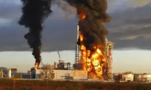 В ночь на 24 марта ВСУ нанесли удар по российской пусковой установке БРК «Бастион»