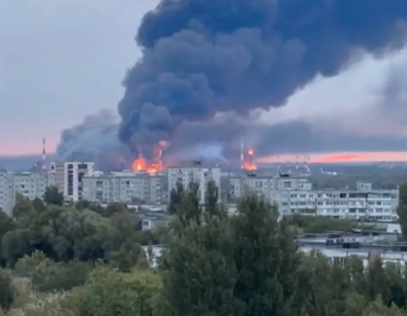 Видео: в России подвергся нападению Афипский НПЗ