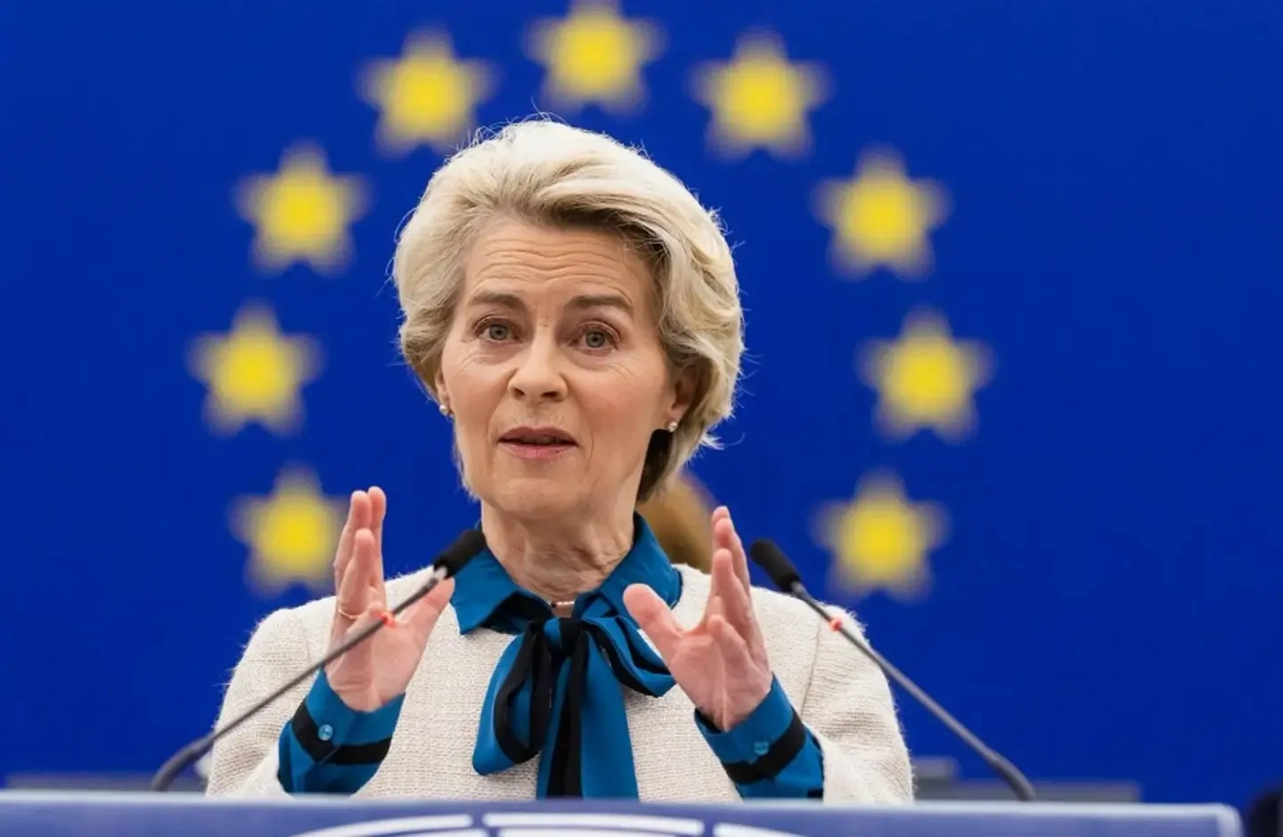 Фон дер Ляєн заявила про зміни на користь України
