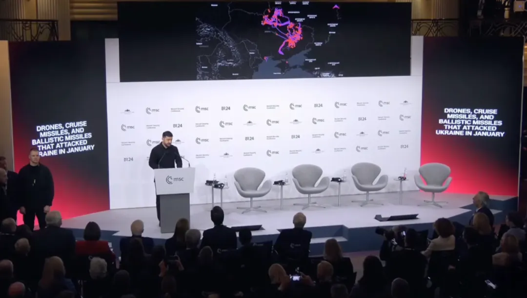 24 ракети і 219 дронів, Зеленський продемонстрував атаку на Україну