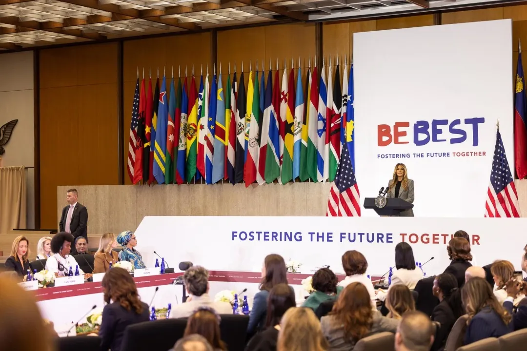 Меланія Трамп запустила міжнародну освітню коаліцію за участю Олени Зеленської