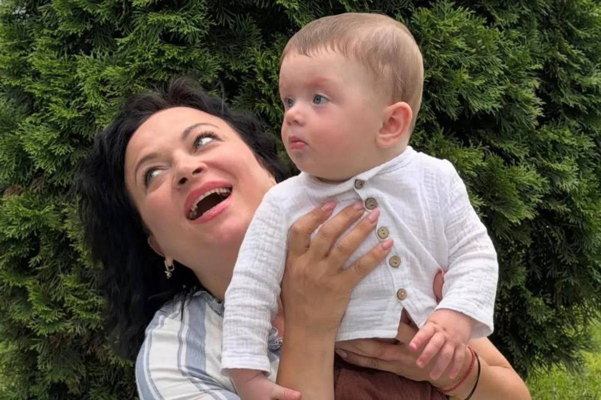 Ukrainian actress Viktoria Bilan-Rashchuk talked about her 9-month-old son's first milestones