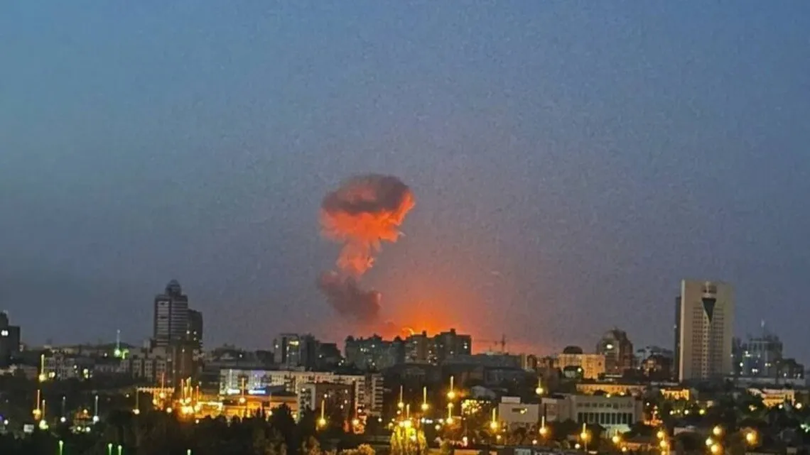 Video: Drones Attacked the Temporarily Occupied Donetsk and Luhansk Regions Overnight