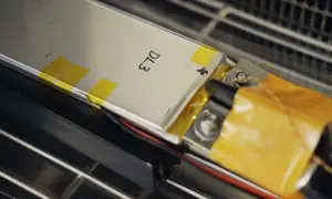 A solid-state battery capable of operating for over 1,300 hours has been developed in Japan