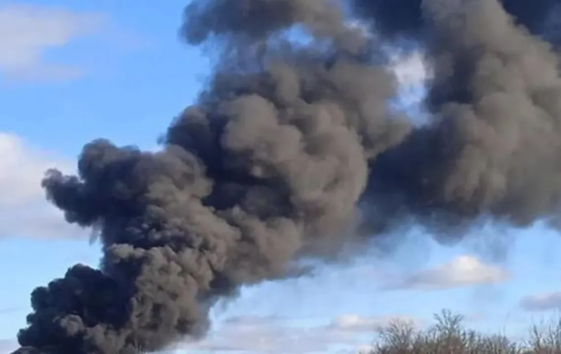 Фото, відео: дрони атакували нафтобазу у тимчасово окупованому Криму