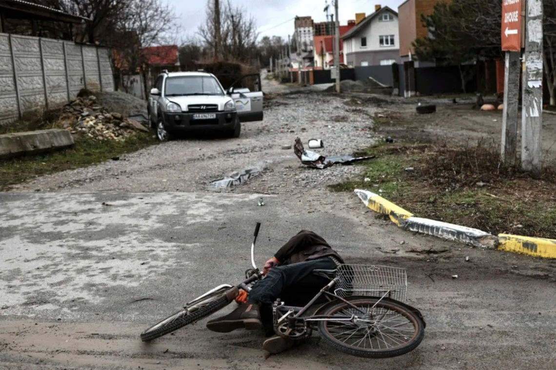The police and the Main Intelligence Directorate have identified the Russian officer who ordered the shooting of a Bucha resident