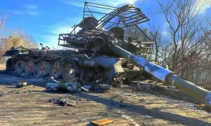 Фото: росіяни дроном атакували пожежний автомобіль рятувальників на Херсонщині