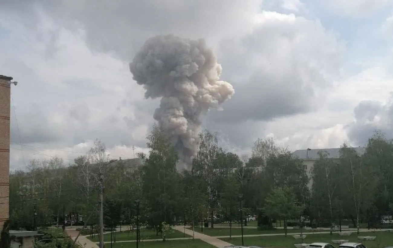 Video: A massive explosion rocked Moscow