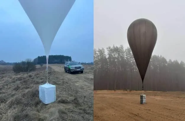 Прикордонники Литви перехопили чергову партію повітряних куль і збили дрон із Білорусі
