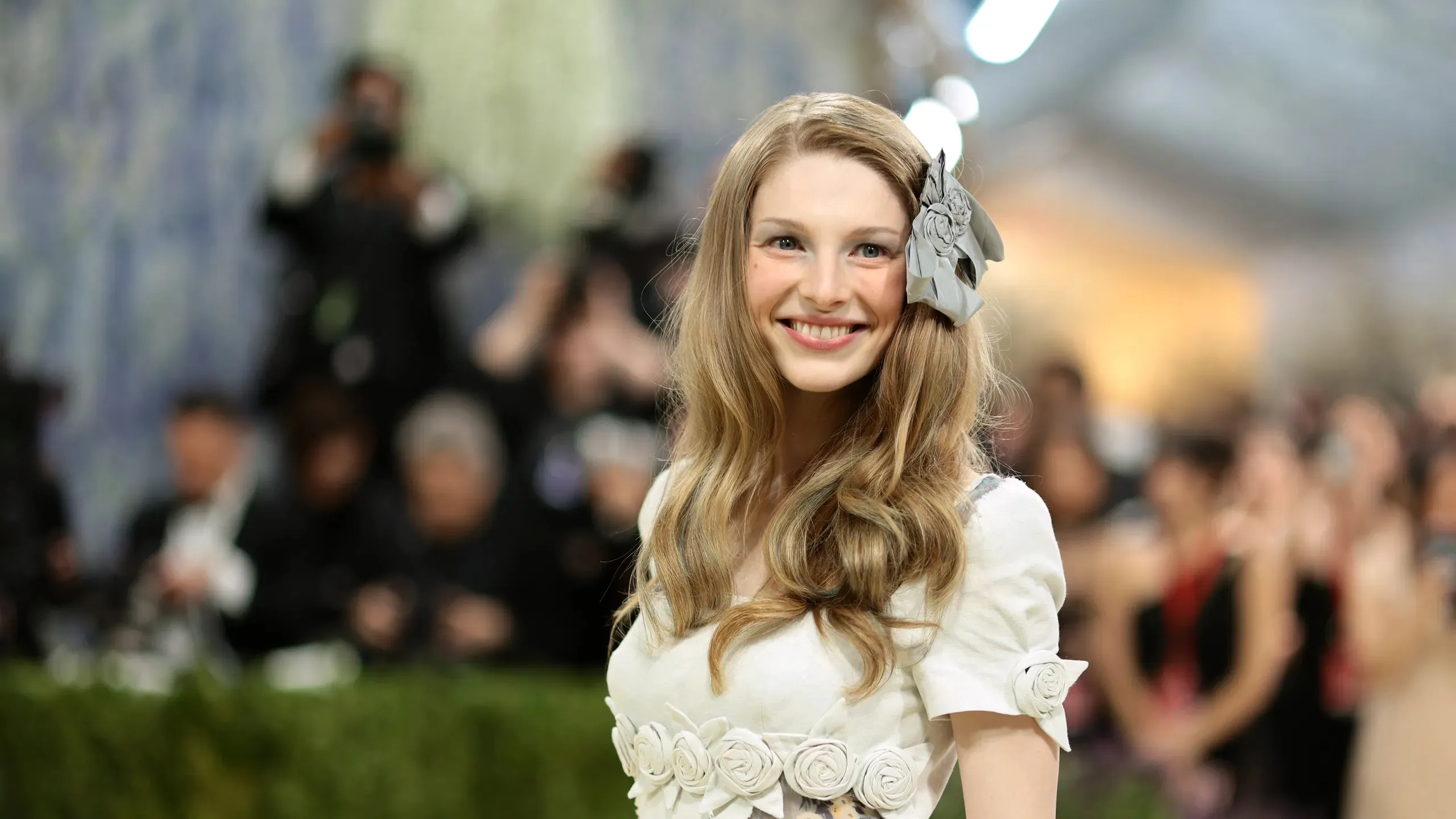 На Met Gala 2026 Гантер Шафер обрала образ схожий на картину