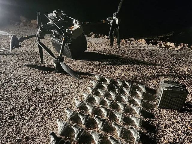 ЦАХАЛ збив дрон із 40 пістолетами на кордоні Ізраїлю