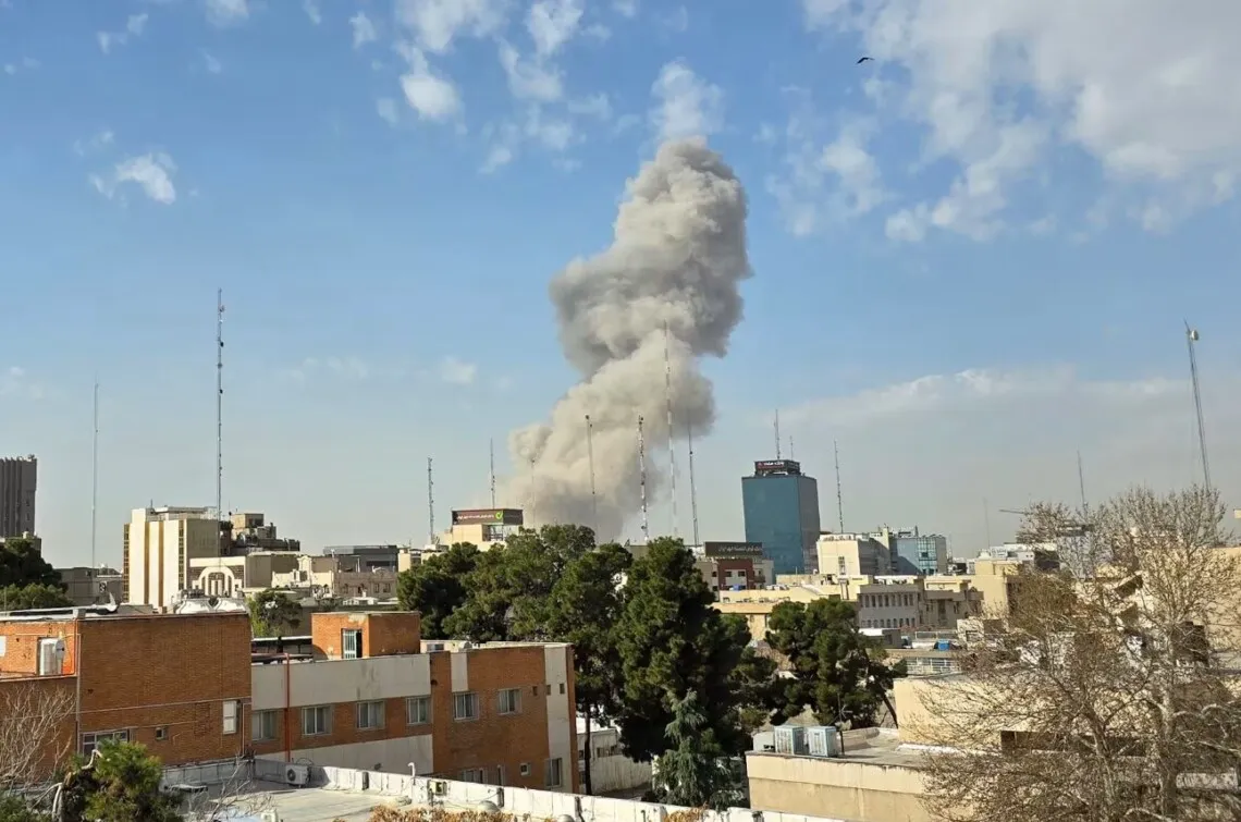 The U.S. carried out strikes on Iranian radar stations and command posts