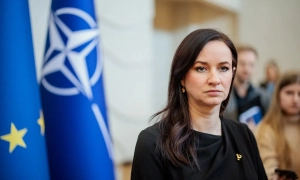 Активісти розгорнули прапор України й утворили «ланцюг єдності» на найвідомішому мості Дубліна