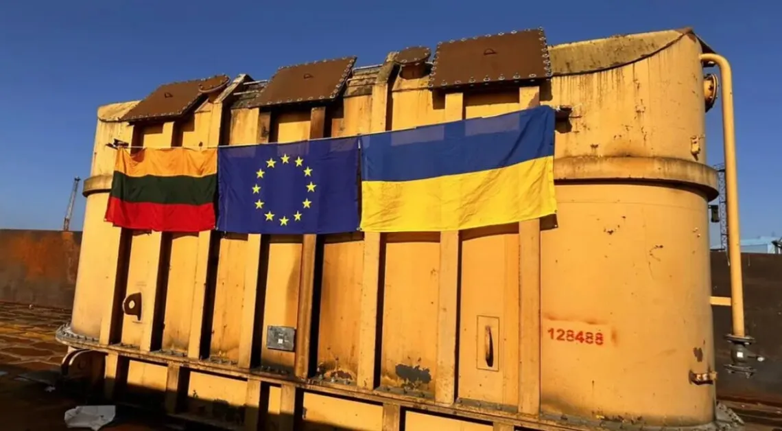Литва передала нове енергетичне обладнання для Київщини та Житомирщини
