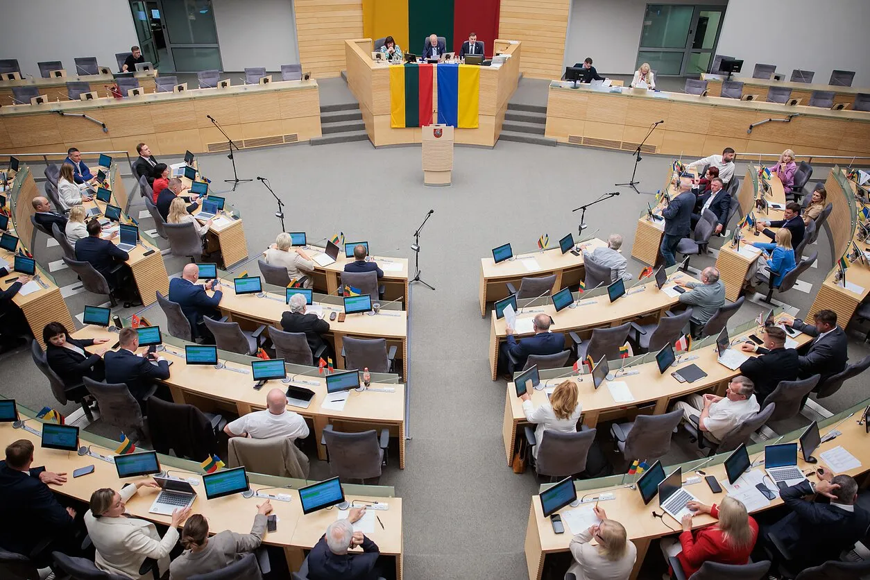 The Lithuanian Seimas has taken a step toward lifting the ban on nuclear weapons