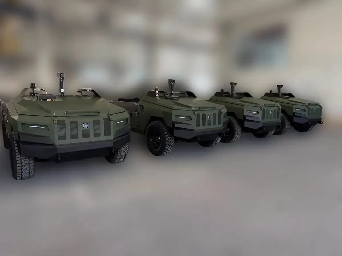 The National Guard has received its first Protector robotic systems