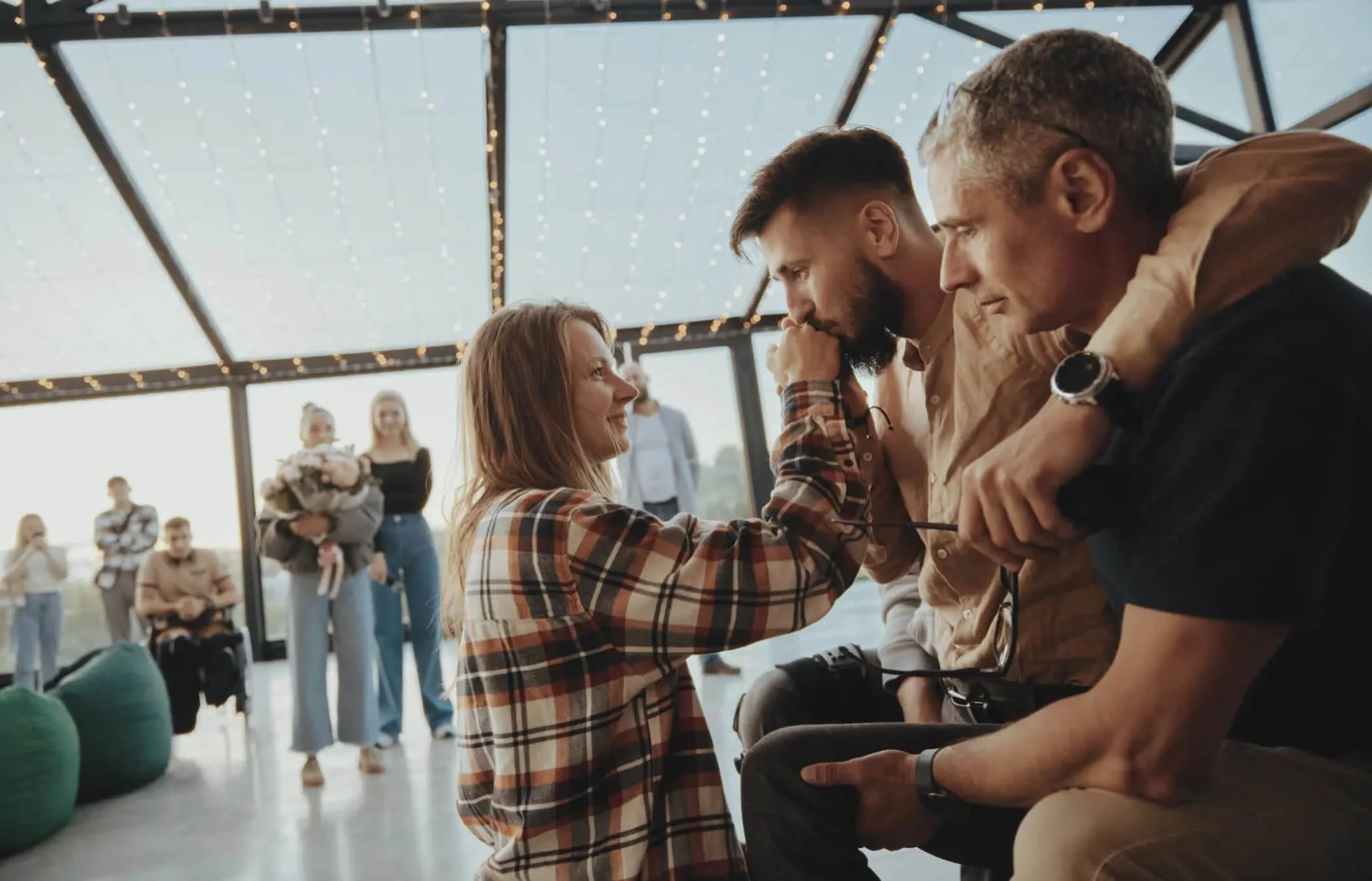 An Azovstal defender proposed to his girlfriend after returning from captivity