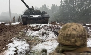 Russian Forces Advance Near the Settlement of Udachne in Donetsk Region