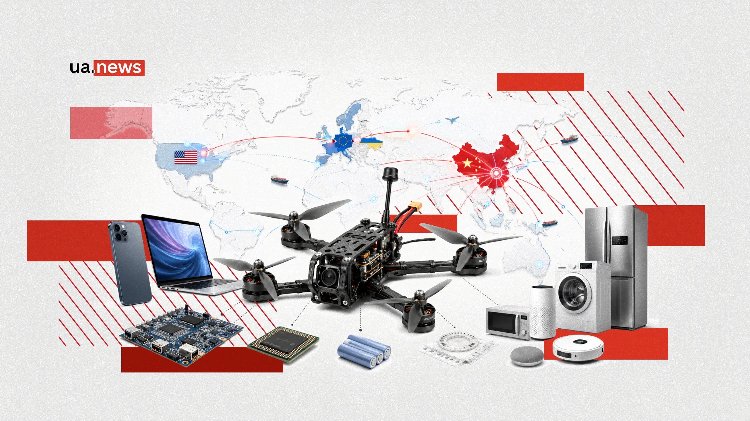 Chinese Parts for Ukrainian Drones: Why the Whole World Depends on Chinese Factories