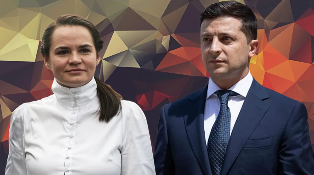 Зеленський зустрівся з лідеркою білоруської опозиції Тихановською