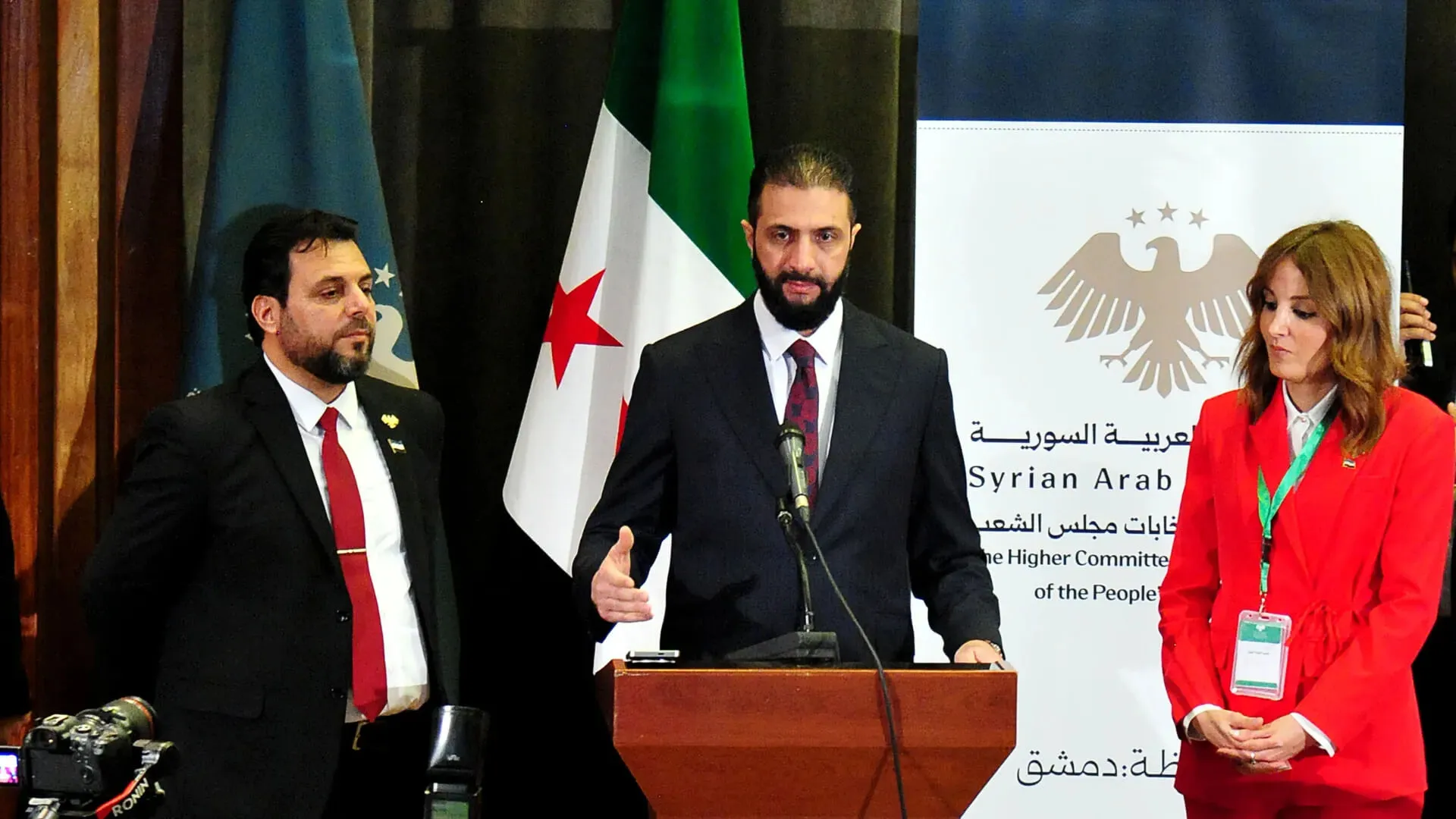 Сирійський лідер Ахмед аль-Шараа вперше відвідає Білий дім — Axios Сирійський лідер Ахмед аль-Шараа вперше відвідає Білий дім — Axios