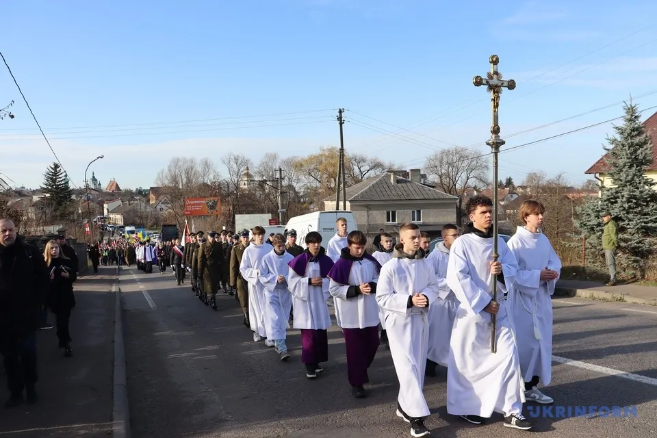 Во Львовской области перезахоронили польских солдат, погибших в боях за Львов в 1939 году