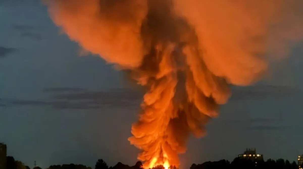 Video: Drones Attack Acron Chemical Plant in Veliky Novgorod