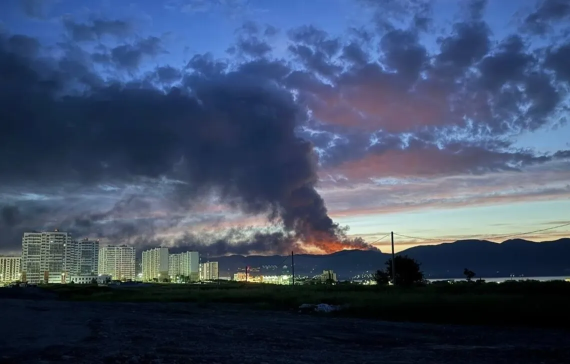The General Staff confirmed that the Grushovaya oil depot in Russia's largest port had been hit