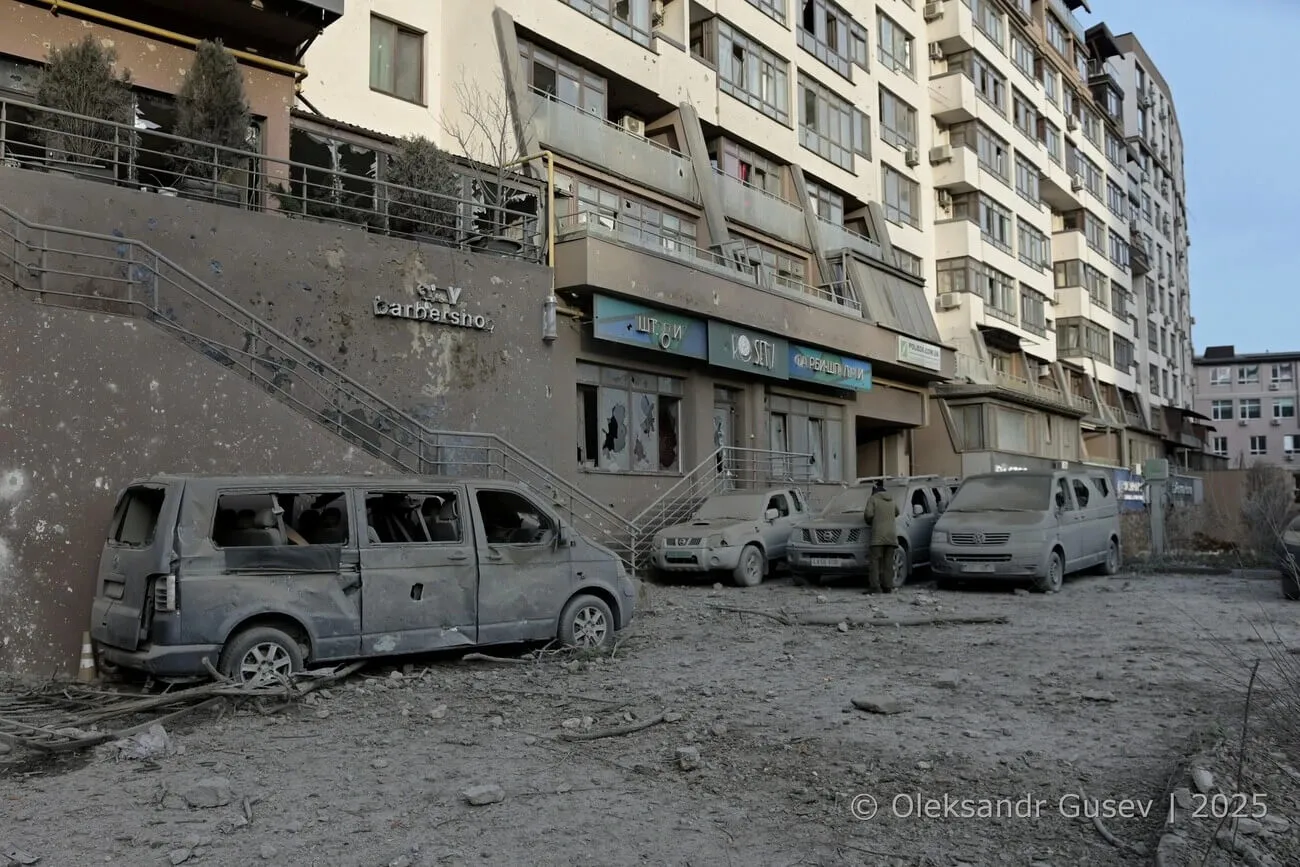 У Києві знову пошкоджено житловий комплекс «Львівський квартал»