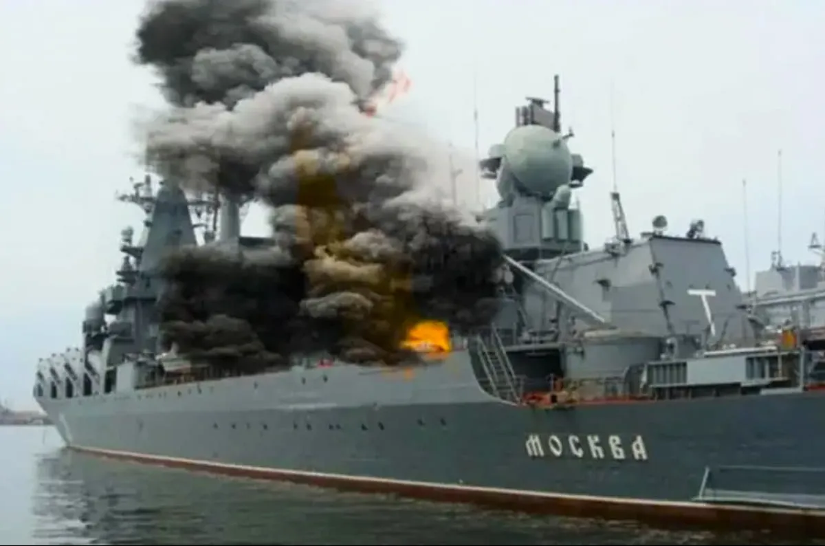 Україна чотири роки тому знищила крейсер Москва