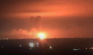 У Кривому Розі на тлі нальоту дронів пролунали вибухи